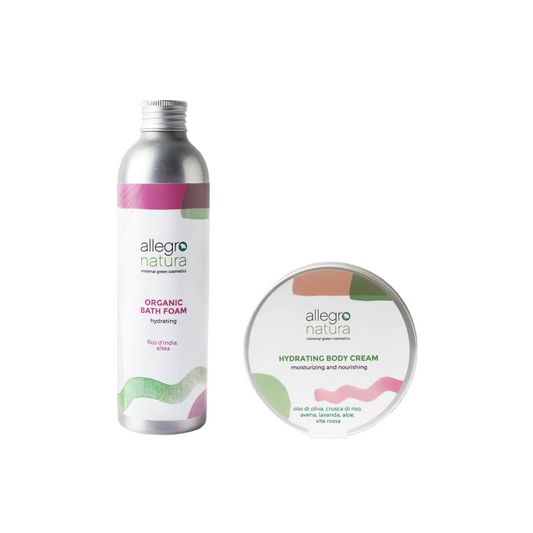 KIT-SUPER-IDRATANTE-BAGNOSCHIUMA-CREMA-CORPO-ALLEGRO-NATURA